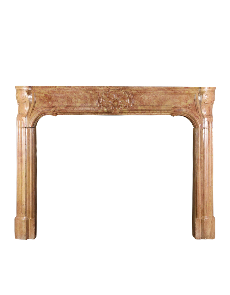 Maison Leon Van den Bogaert Französische Vintage-Kaminumrandung