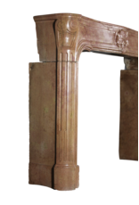 Maison Leon Van den Bogaert Französische Vintage-Kaminumrandung