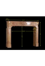 Maison Leon Van den Bogaert Französische Vintage-Kaminumrandung
