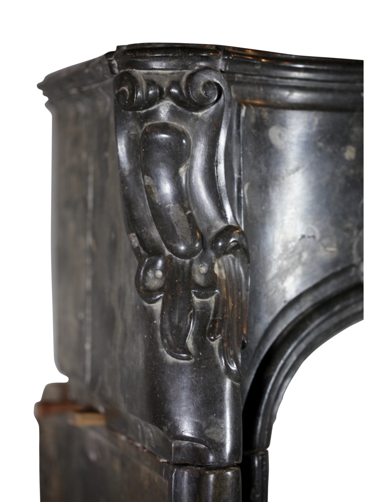 Maison Leon Van den Bogaert High End 18th Century Small Fireplace Surround