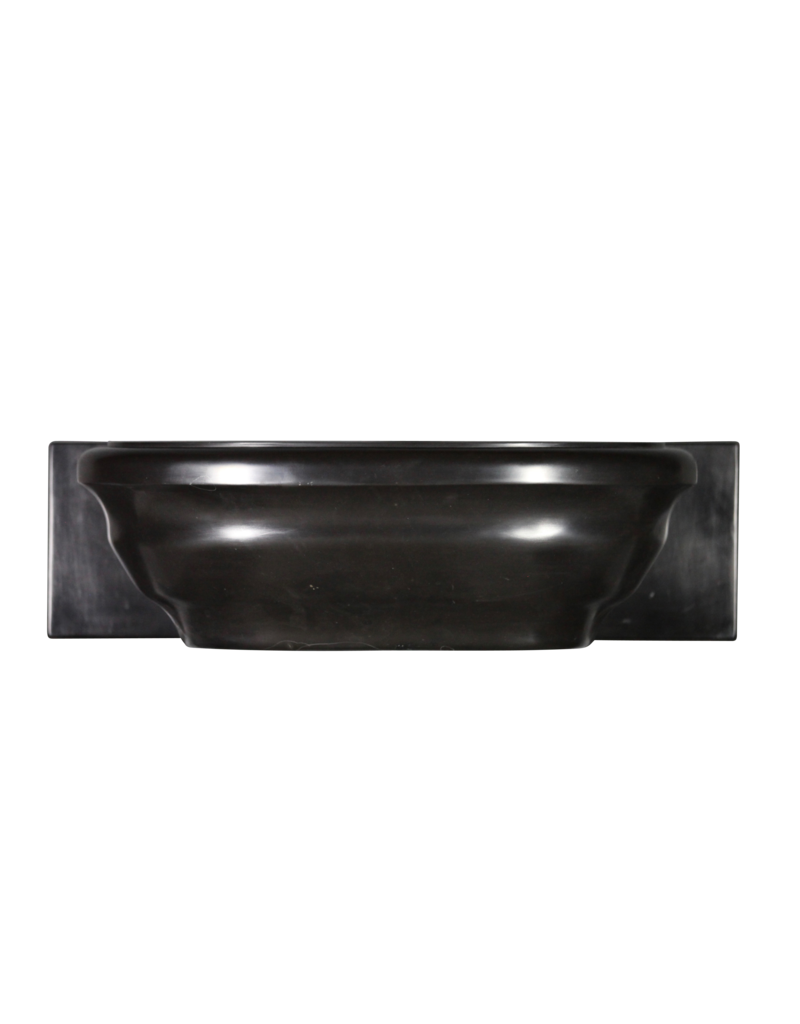 Black Belgian Marble Sink