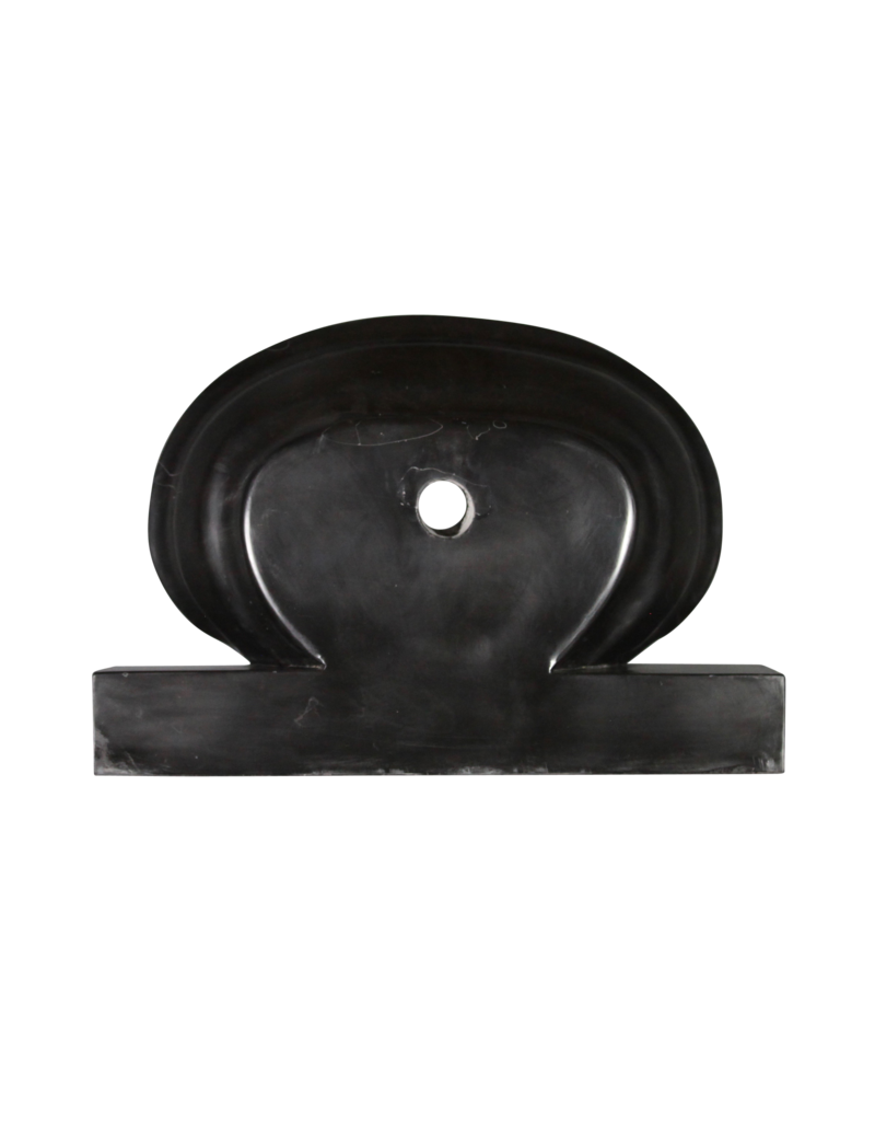 Black Belgian Marble Sink