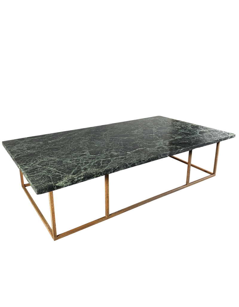 Table In Green Antique Marble