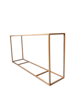 Maison Leon Van den Bogaert Rectangular Frame Table Base In Steel