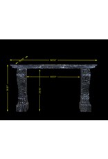 Maison Leon Van den Bogaert Console murale 19e siècle à griffes de lion