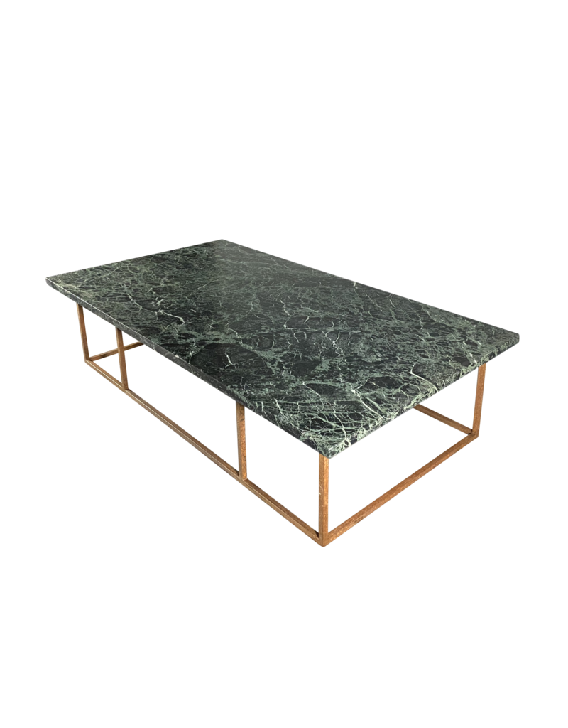 Table In Green Antique Marble