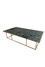 Maison Leon Van den Bogaert Table In Green Antique Marble