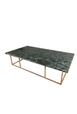 Tablette De Table En Marbre Antique Vert