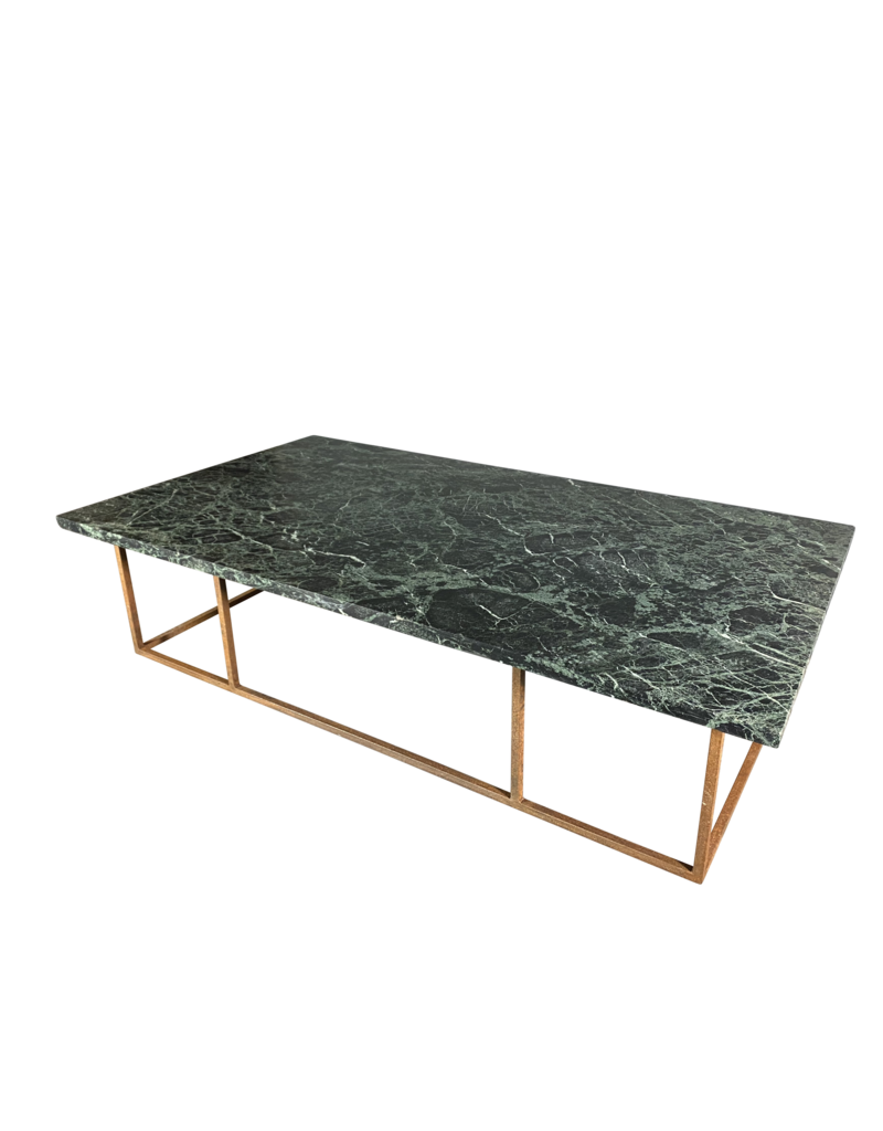 Table In Green Antique Marble