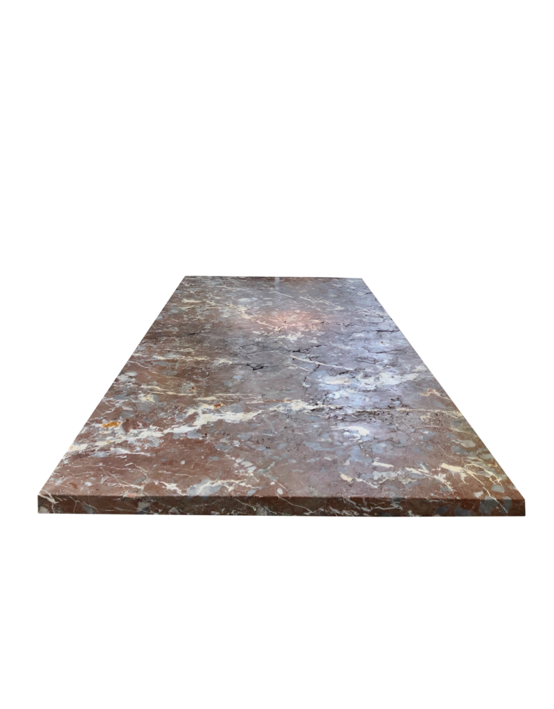 Original Tischplatte Aus Antikem Roche Fort Marmor