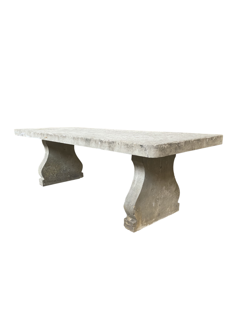 Maison Leon Van den Bogaert Gran Mesa De Piedra Para Jardín
