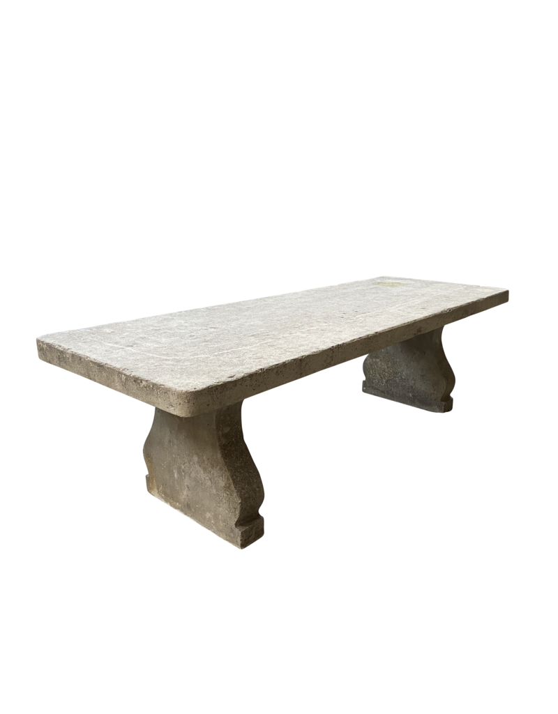 Maison Leon Van den Bogaert Gran Mesa De Piedra Para Jardín