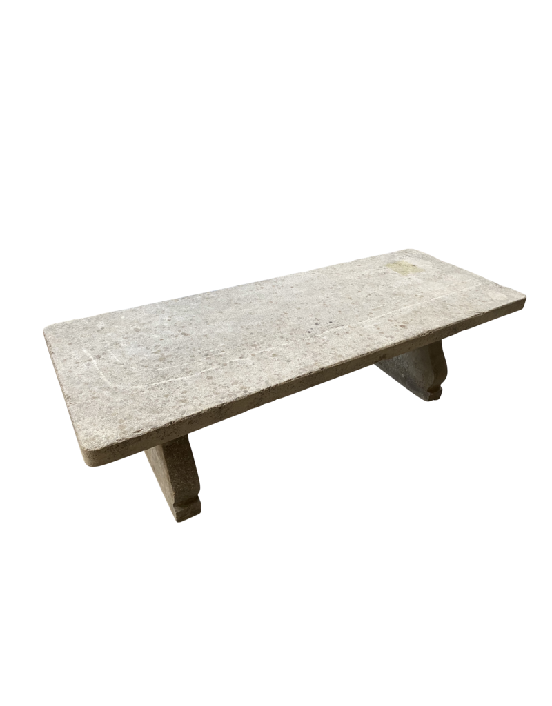 Maison Leon Van den Bogaert Gran Mesa De Piedra Para Jardín