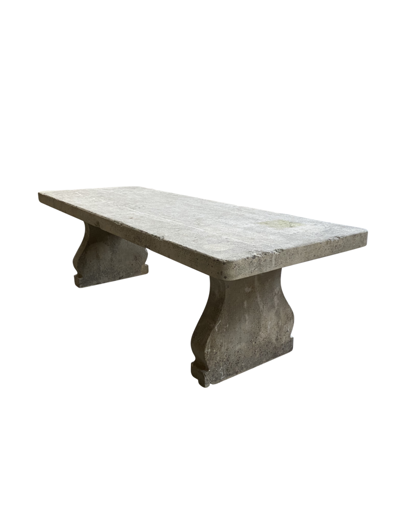 Maison Leon Van den Bogaert Gran Mesa De Piedra Para Jardín
