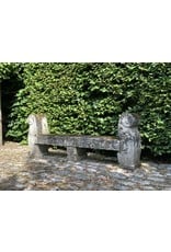 Maison Leon Van den Bogaert Banc De Jardin De Château Antique Français
