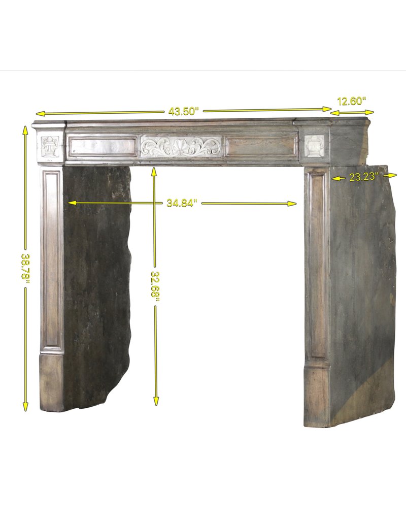 Fine Louis XVI French Antique Fireplace Surround