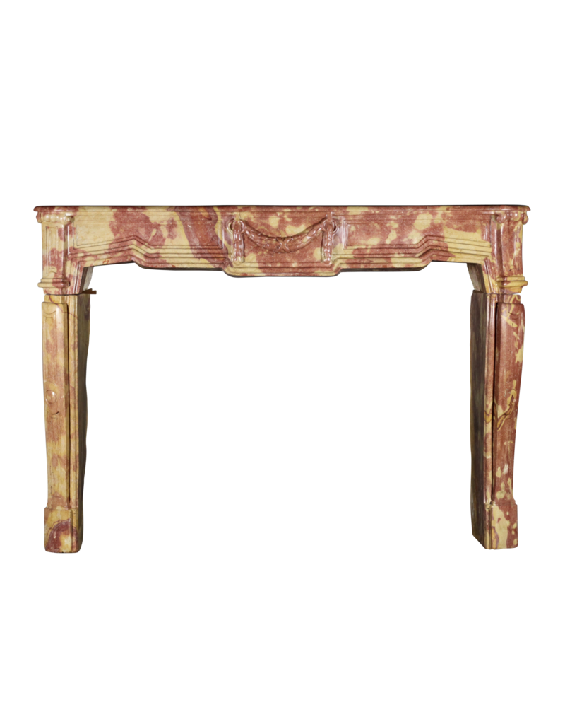 Maison Leon Van den Bogaert Französische Kaminumrandung aus zweifarbigem Hartstein