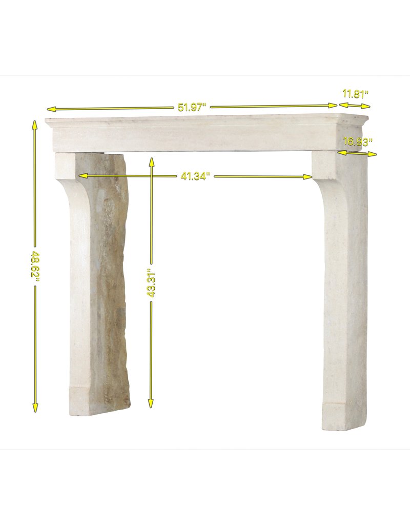 Zeitlos Schickes Französisches Landhaus Kalkstein Kaminmaske