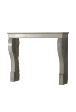 Maison Leon Van den Bogaert Petite Cheminée Vintage Grise Intemporelle