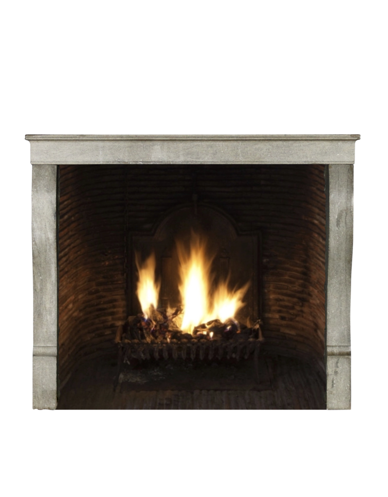 Maison Leon Van den Bogaert Small Timeless French Vintage Fireplace Surround