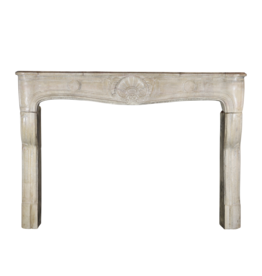 Maison Leon Van den Bogaert Strong French Louis XV Period Limestone Chimney Piece