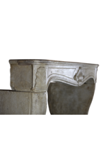 Regency Period French Vintage Limestone Fireplace Surround