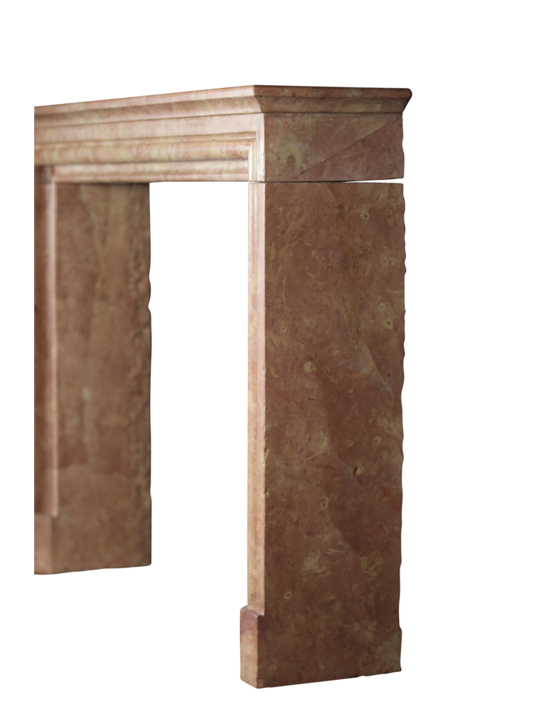 Maison Leon Van den Bogaert Timeless Chic Marble Vintage Fireplace Surround