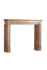 Timeless Chic Marble Vintage Fireplace Surround