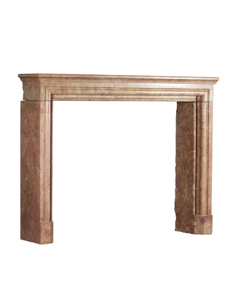 Timeless Chic Marble Vintage Fireplace Surround