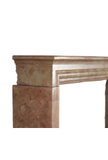 Maison Leon Van den Bogaert Timeless Chic Marble Vintage Fireplace Surround