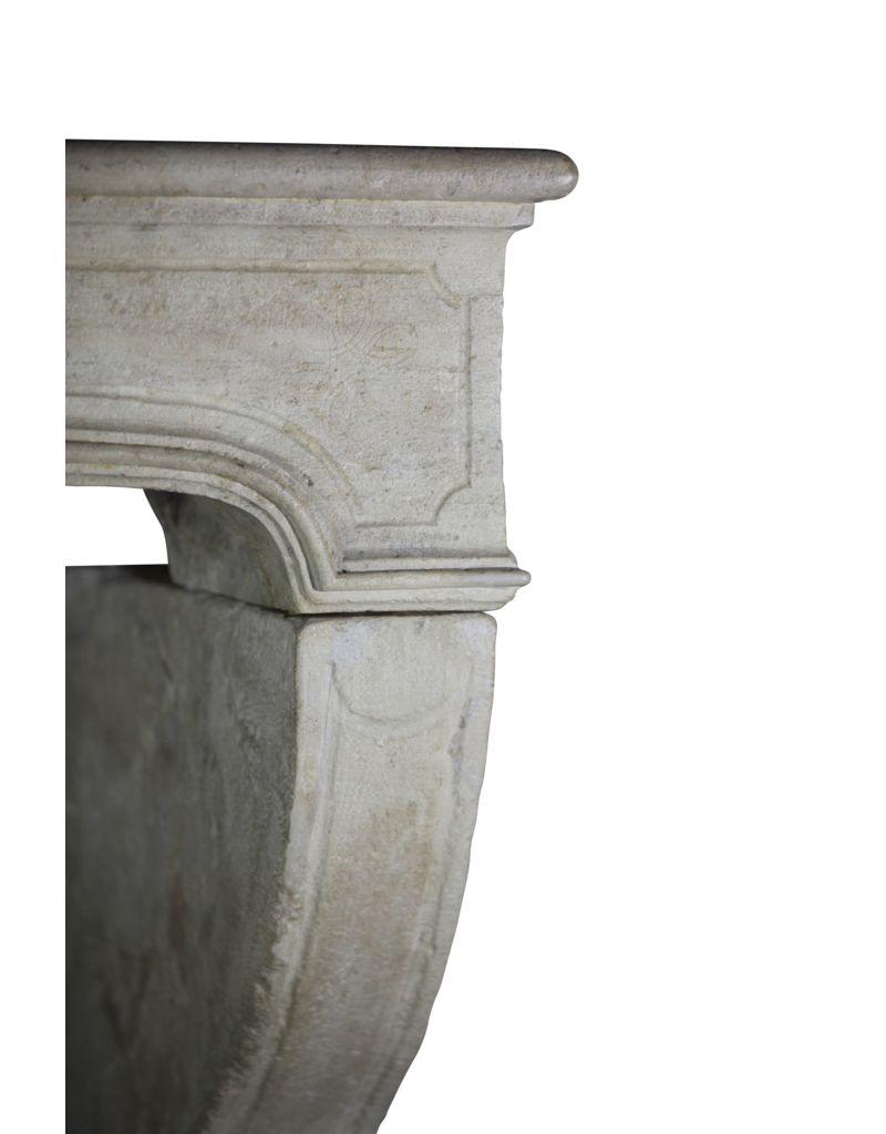 French Feeling Country Style Limestone Fireplace Surround