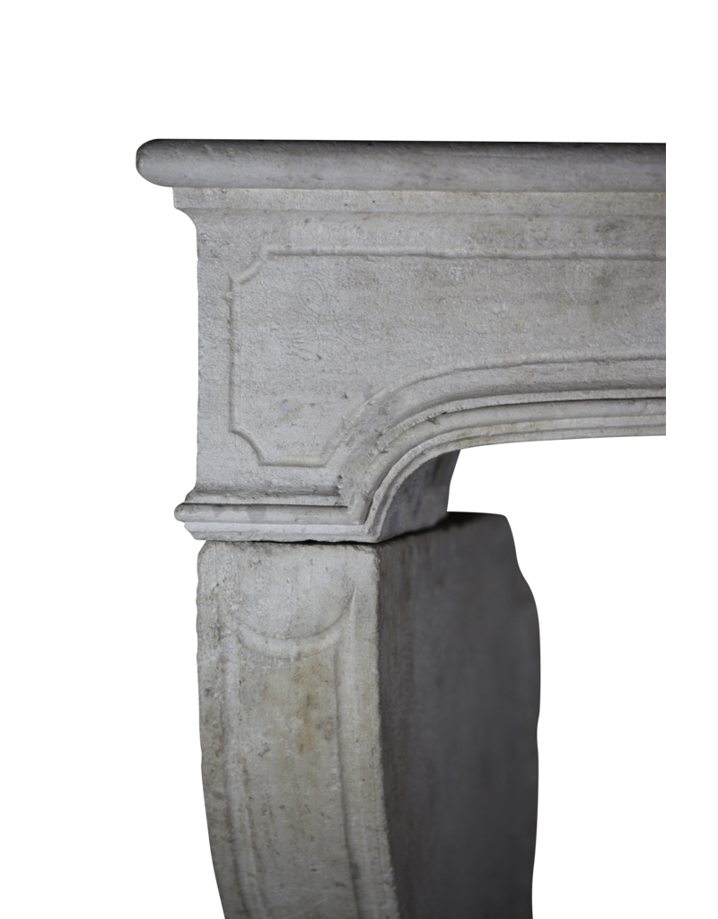 French Feeling Country Style Limestone Fireplace Surround