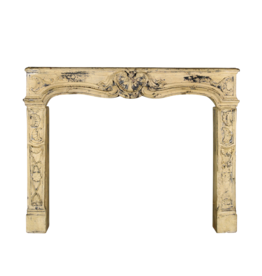Maison Leon Van den Bogaert Französischer Landhausstil Kalkstein Kaminmaske