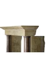 Maison Leon Van den Bogaert Exceptional World Vintage Fireplace Surround