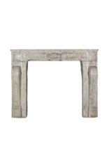 Mid War Travertine Marble Fireplace Surround