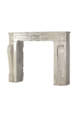 Cheminée En Marbre Travertin Entre Guerres