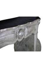 Cheminée En Marbre Travertin Entre Guerres