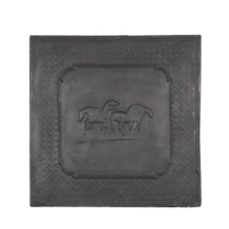 Maison Leon Van den Bogaert Fireback in Cast Iron