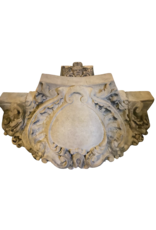 Maison Leon Van den Bogaert Monumental Limestone Wall Fountain