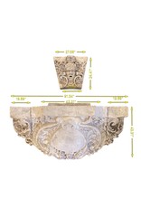 Maison Leon Van den Bogaert Monumentale Franse Muurfontein