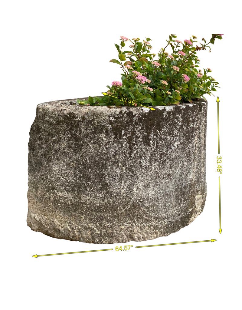Maison Leon Van den Bogaert Comedero De Piedra De Un Jardin Francés