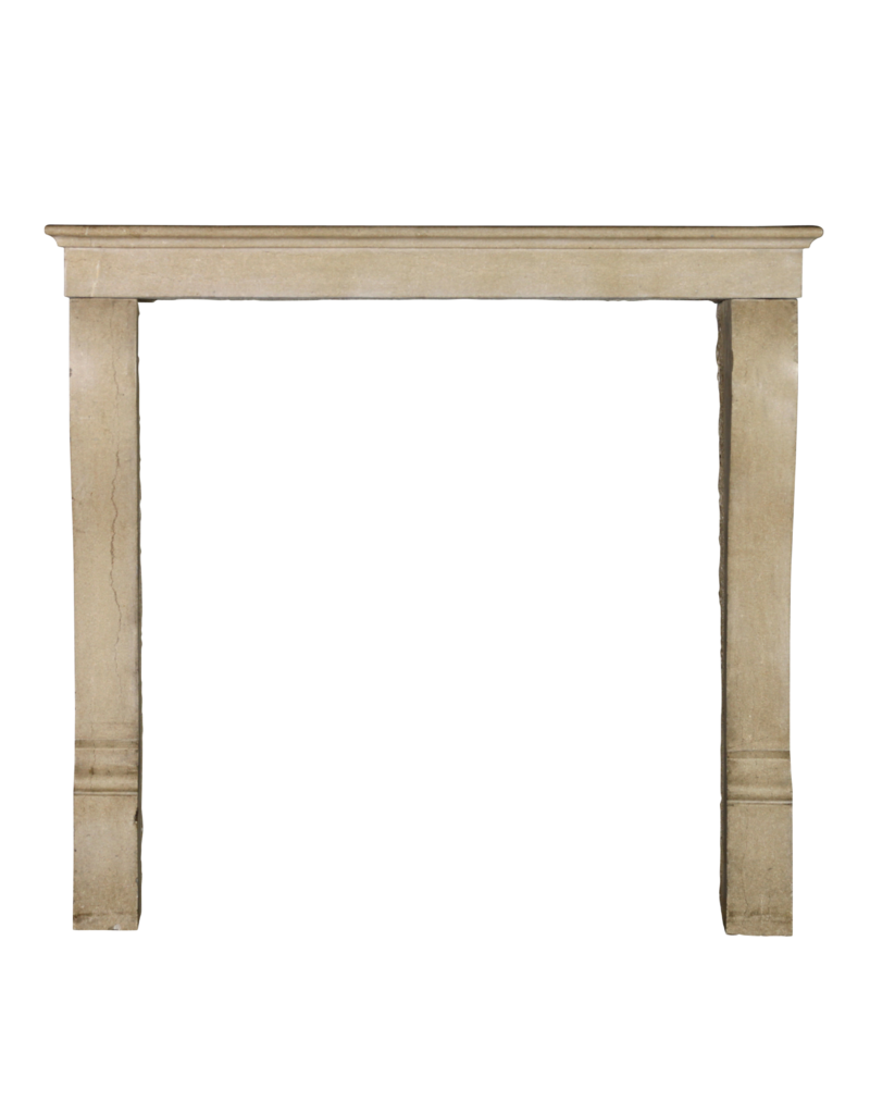 Small European Fireplace Surround In Limestone