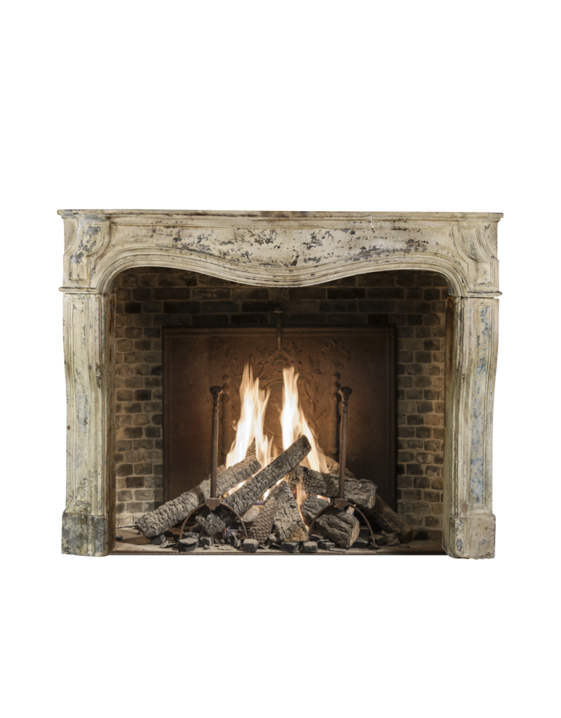 Maison Leon Van den Bogaert Louis XIV Period Vintage Fireplace Mantle