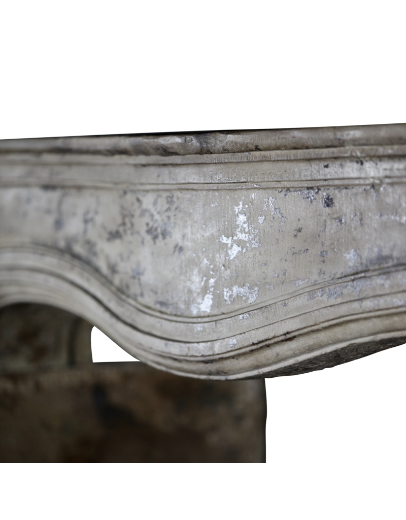 Louis XIV Period Vintage Fireplace Mantle