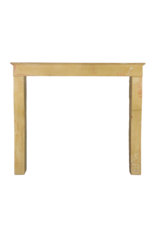 Bicolor French Vintage Fireplace Mantle