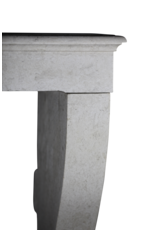 Maison Leon Van den Bogaert Marco De Chimenea De Piedra Caliza Blanca Vintage Atemporal