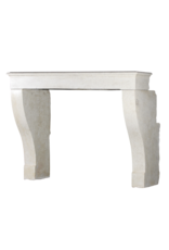 The Antique Fireplace Bank Timeless Vintage White Limestone Fireplace Surround