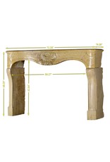 French Regency Period Fireplace Mantle