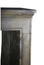 French Reclaimed Fireplace Surround In Bicolor Hard Stone