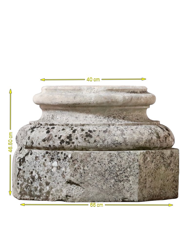 Maison Leon Van den Bogaert Original Säulenfragment